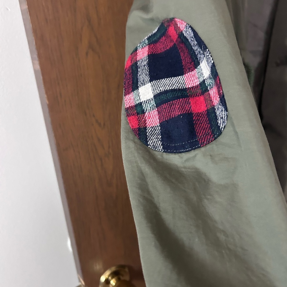 Olive Green Utility Jacket with Hood woman’s small - Picture 4 of 6